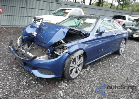 2017 Mercedes-Benz C 300 from USA, damaged, VIN WDDWJ4JB0HF383659